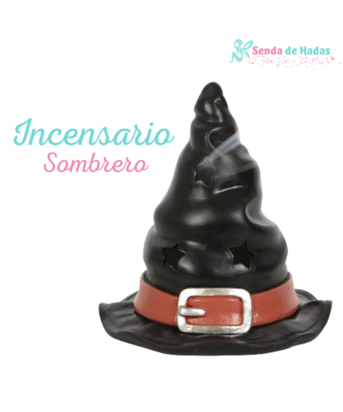 Incensario Sombrero de Bruja