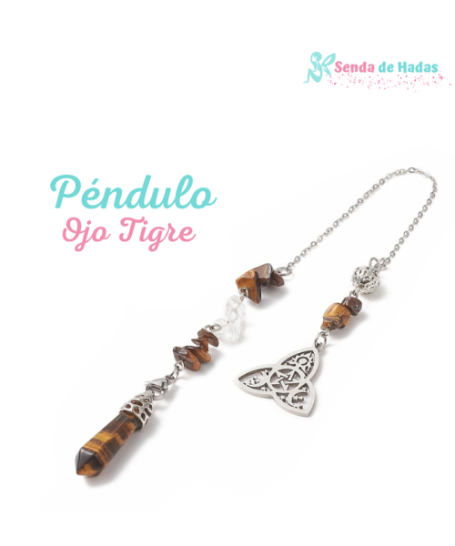 Péndulo Ojo Tigre con Protector de...