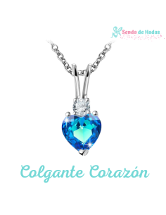 Colgante Corazón Azul