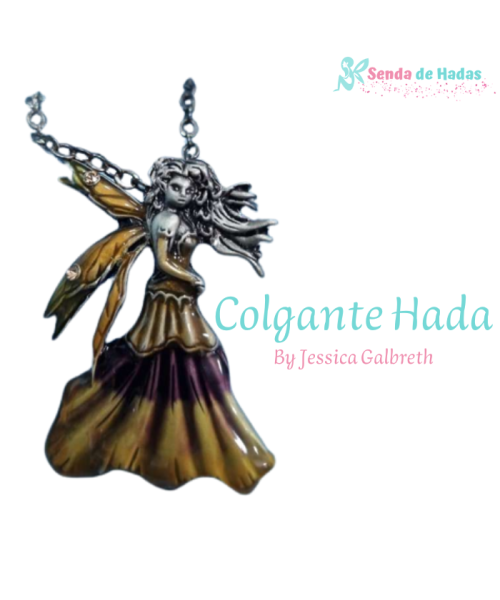 Colgante Hada Encantada by Jessica...