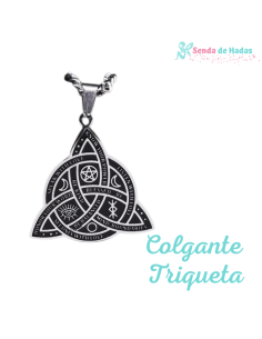 Colgante Triqueta con Símbolos