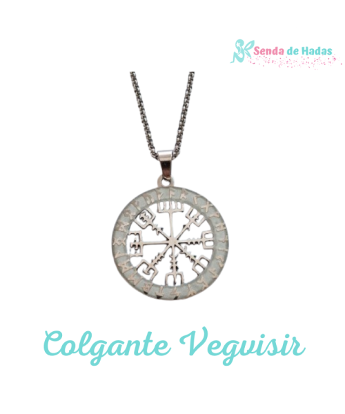 Colgante Vegvisir Plateado