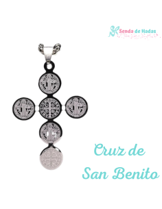 Colgante Cruz San Benito,...