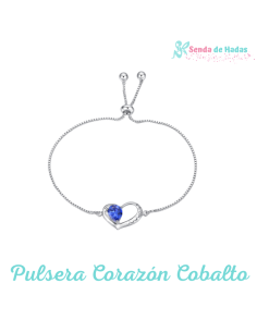 Pulsera Corazón azul