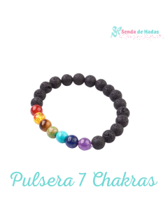 Pulsera Bolas 7 Chakras Mixta