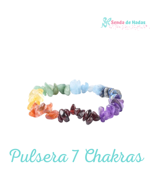 Pulsera 7 Chakras minerales