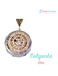 Colgante Orgonita Om