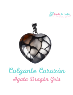 Corazón Mineral Ágata...