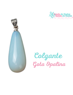 Colgante Gota Opalita