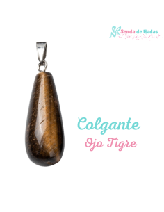 Colgante Gota Ojo de Tigre