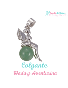 Colgante Hada con Aventurina