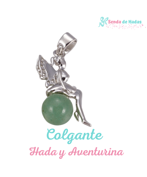 Colgante Hada con Aventurina