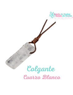 Colgante Cuarzo Blanco