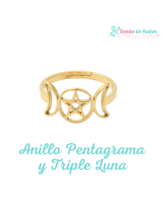 Anillo Pentagrama con...