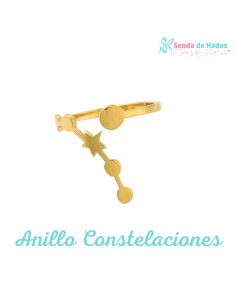 Anillo Constelaciones, dorado