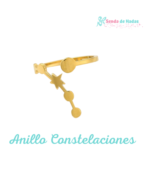 Anillo Constelaciones, dorado