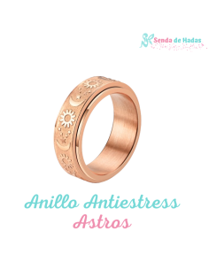 Anillo Antiestrés Astros, rosa