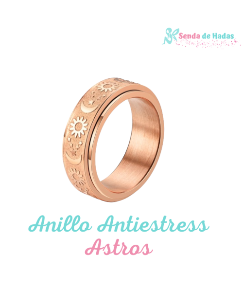 Anillo Antiestrés Astros, rosa