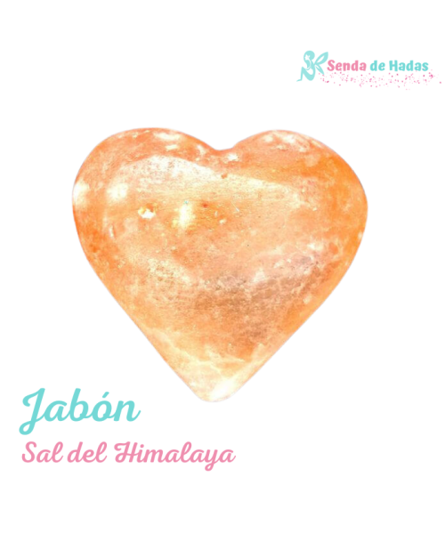 Pastilla Jabón Sal del Himalaya, Corazón