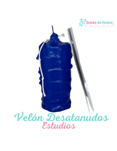 Velón Desatanudos Azul...