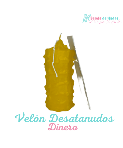 Velón Desatanudos Amarillo (Dinero)