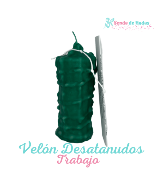 Velón Desatanudos Verde (Trabajo)