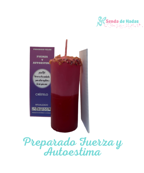 Velón Preparado Fuerza y Autoestima...