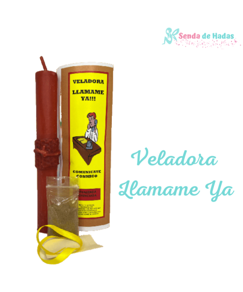 Veladora Llámame ya!  (Comunícate...