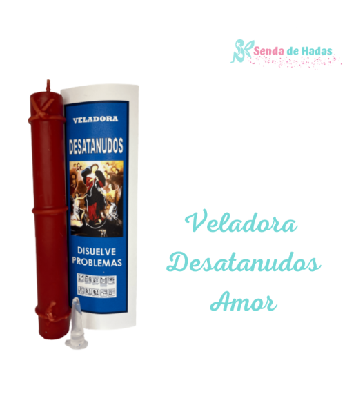Veladora Desatanudos Roja (Amor y...