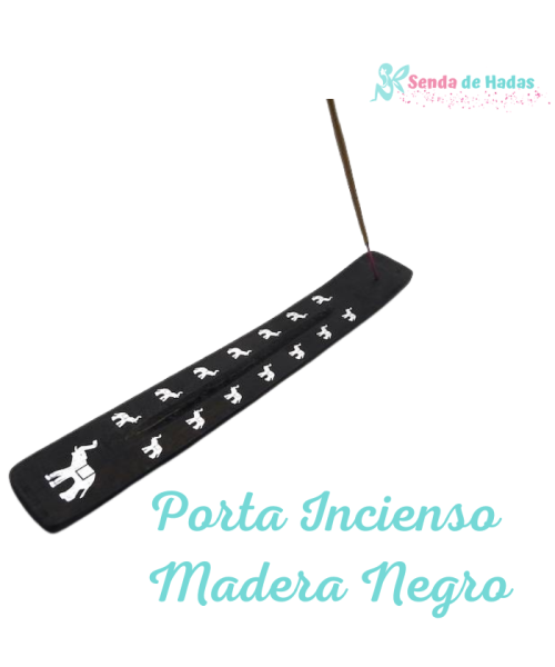 Incensario Madera, negro