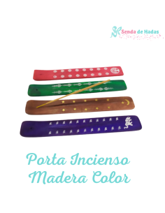 Incensario Madera, colores