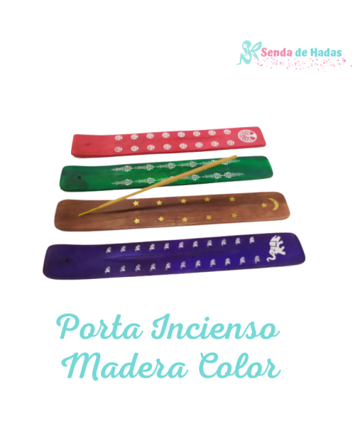 Incensario Madera, colores