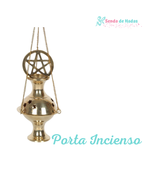 Incensario Pentagrama, colgante