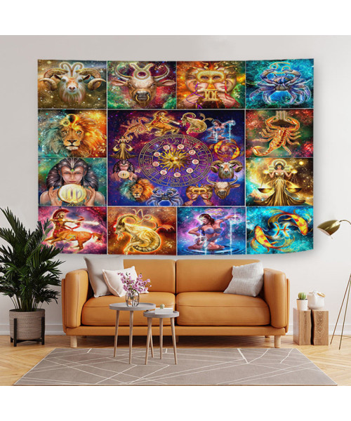 Tapiz 90x75 Signos del Zodiaco