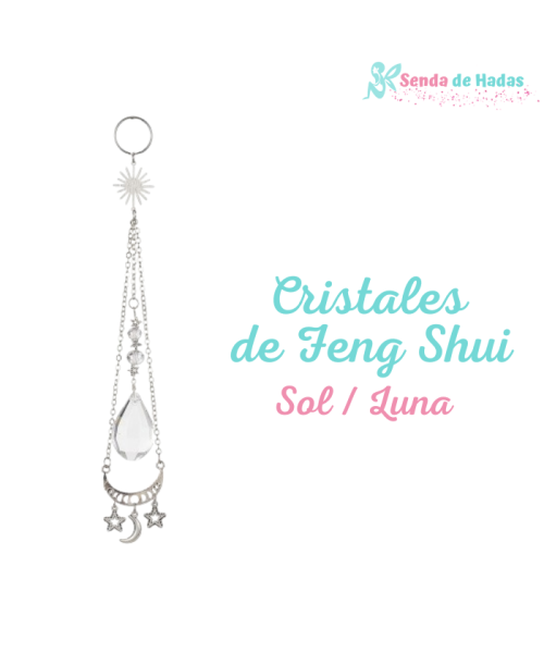 Cristales de Feng Shui Sol y Luna,...