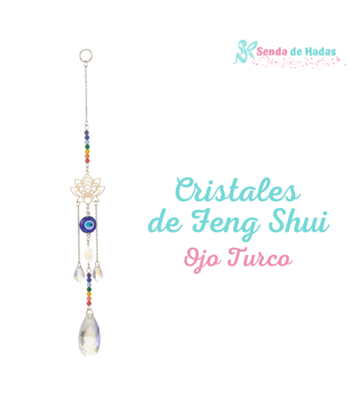 Cristales de Feng Shui Ojo Turco...