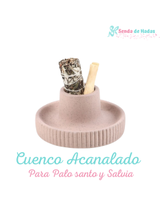 Cuenco Acanalado para Palo...