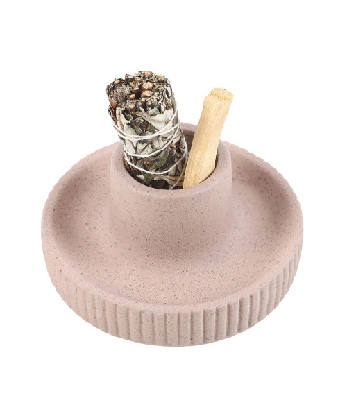 Cuenco Acanalado para Palo Santo y...