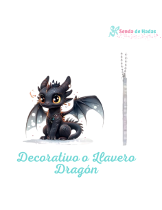 Llavero o Decorativo Dragón
