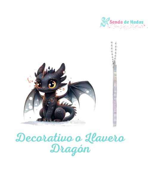 Llavero o Decorativo Dragón