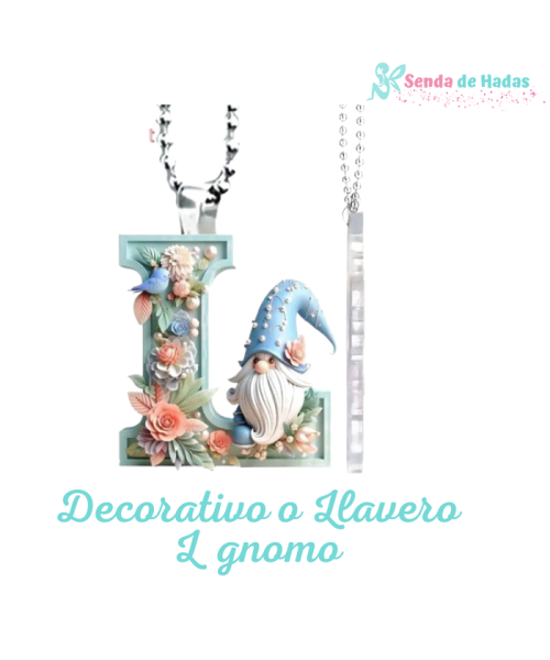 Llavero o Decorativo L Gnomo
