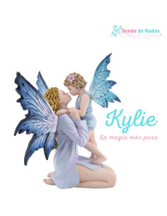 Hada Kylie con niña, 25x22 cms 2