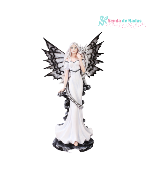 Hada Melisa, con dragón, 55 cms