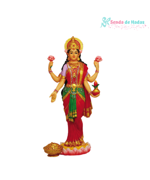 Diosa Lakshmi Color 25cms