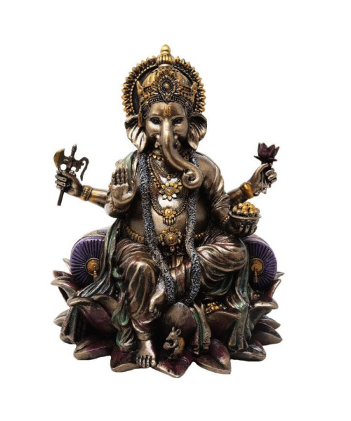 Ganesha 20 cms, bronce