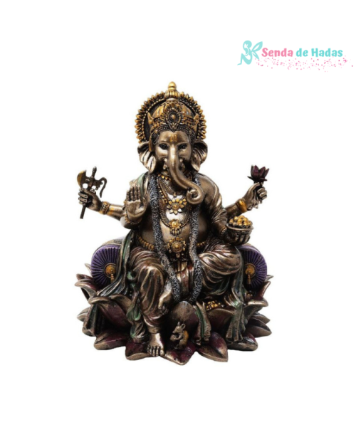 Ganesha 20 cms, bronce