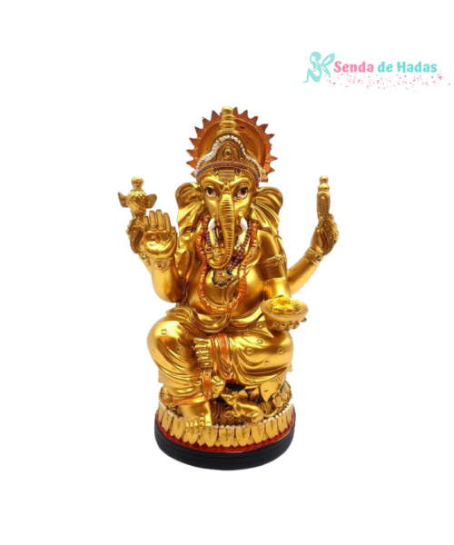 Ganesha Dorada 18 cms