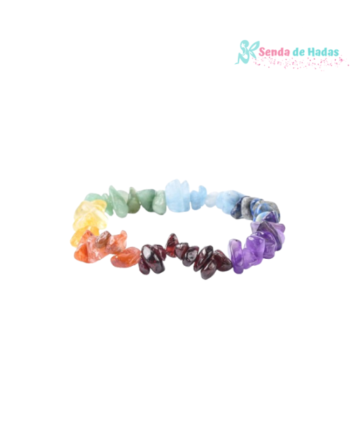 Pulsera 7 Chakras minerales