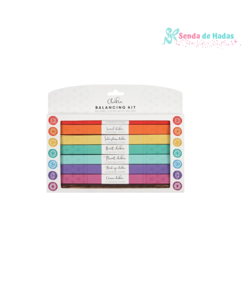 Pack Inciensos 7 Chakras Equilibrio