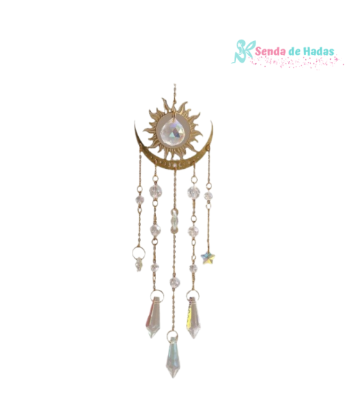 Cristales de Feng Shui Sol / Luna...